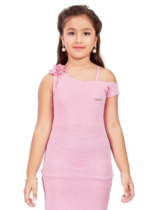 Pink Short One Piece Dress #6277
